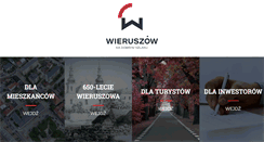 Desktop Screenshot of bip.wieruszow.pl